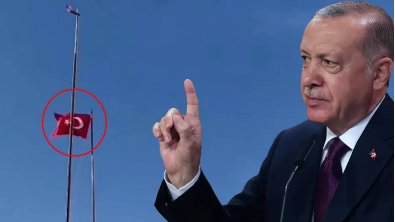 Cumhurbaşkanı Erdoğan, Nusaybin–Kamışlı sınır hattında Türk bayrağına yönelik saldırıyla ilgili