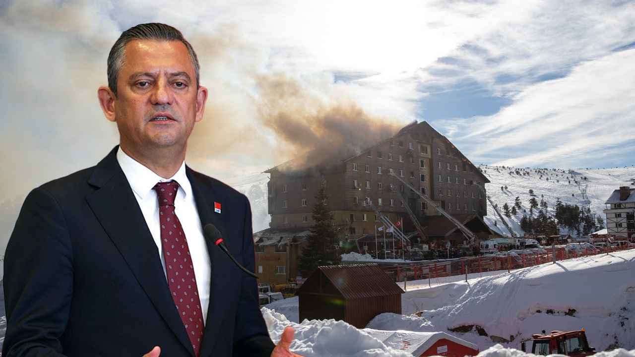 CHP Genel Başkanı Özgür Özel, Bolu Kartalkaya’da 78 kişinin hayatını