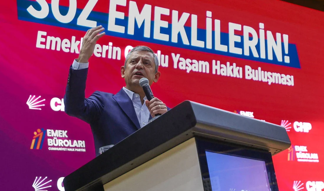 CHP Genel Başkanı Özgür Özel, emeklilerin yaşadığı ekonomik tabloya sert