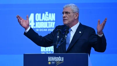İYİ Parti 4. Olağan Kurultayı’nda tek aday olan Müsavat Dervişoğlu,