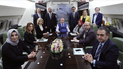 Cumhurbaşkanı Erdoğan, dönüş yolunda uçakta yaptığı açıklamalarda Suriye, Gazze ve