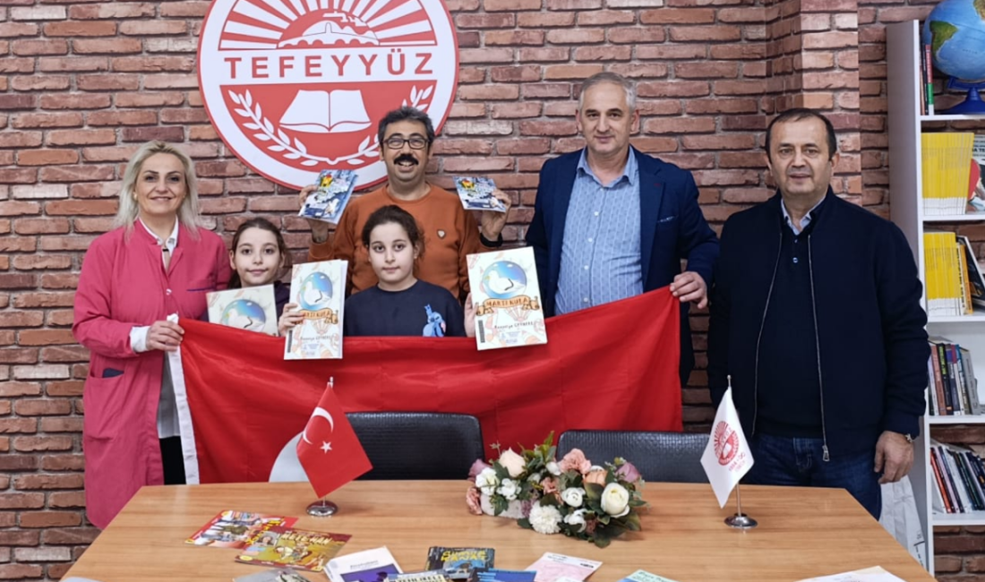 Kocaeli Derince Cumhuriyet İlkokulu ile Üsküp Tefeyyüz Mektebi kardeş okul