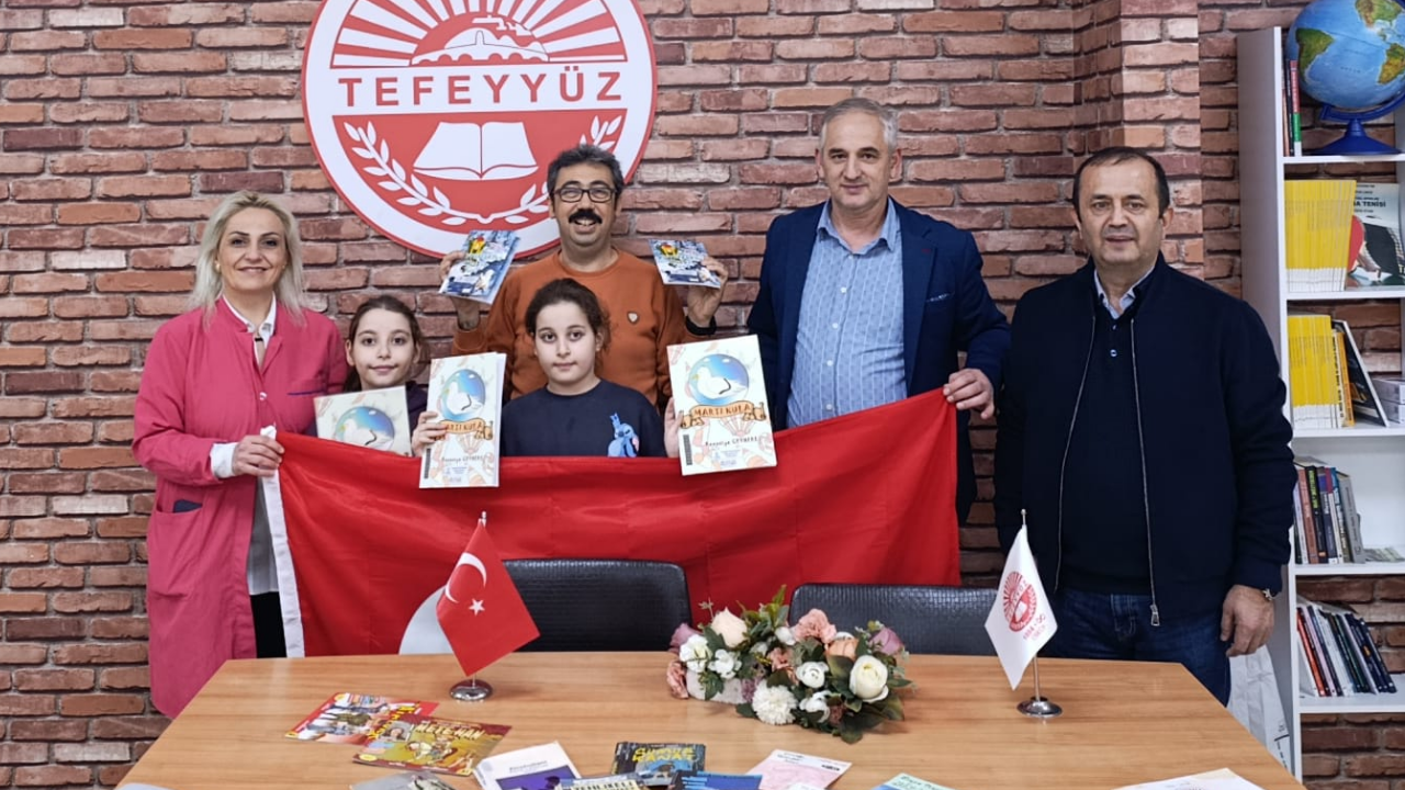 Kocaeli Derince Cumhuriyet İlkokulu ile Üsküp Tefeyyüz Mektebi kardeş okul
