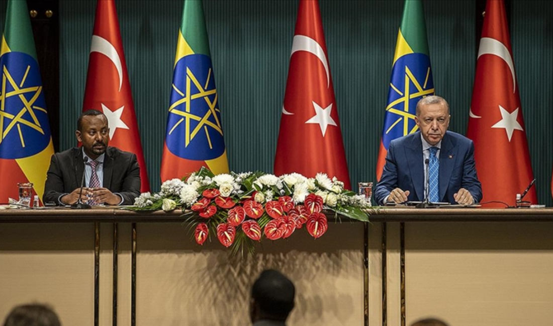 Cumhurbaşkanı Recep Tayyip Erdoğan, Addis Ababa’da Etiyopya Başbakanı Abiy Ahmed