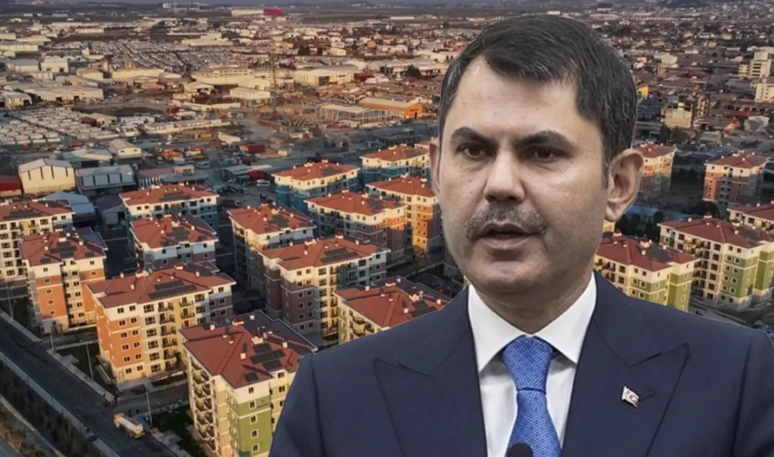 Bakan Murat Kurum, afet konutlarında arsa ve altyapı bedeli alınmayacağını,
