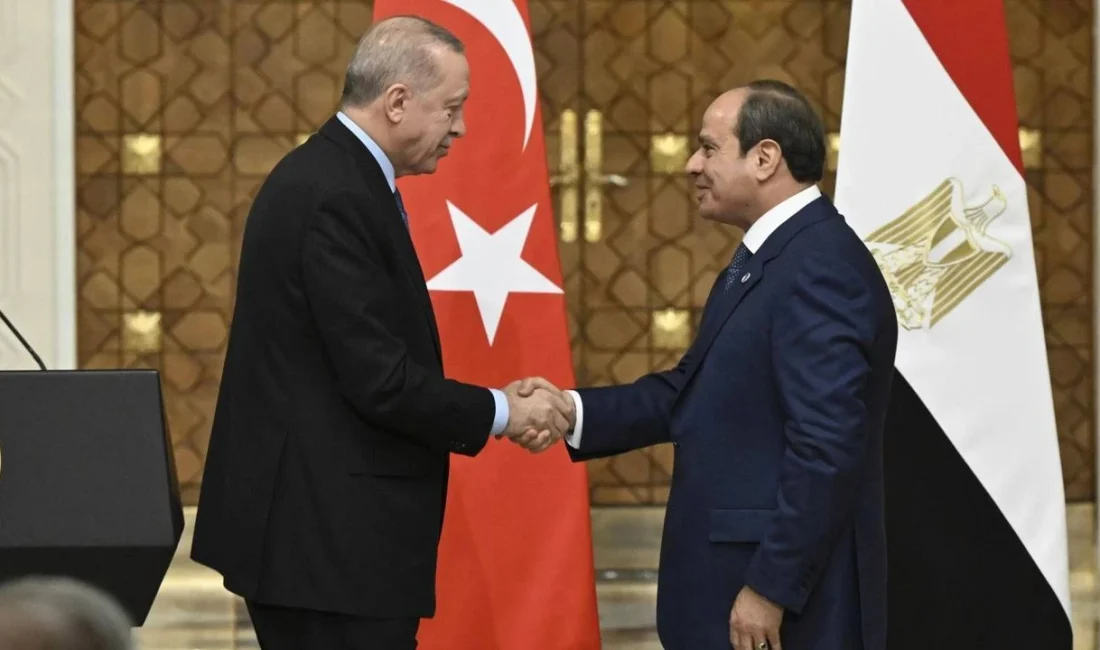Erdoğan ve Sisi, Kahire’de düzenlenen ortak basın toplantısında Gazze’den Libya’ya