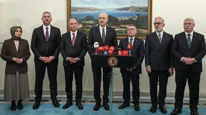 TBMM Başkanı Numan Kurtulmuş, AK Parti Grubu ziyaretinin ardından terörle