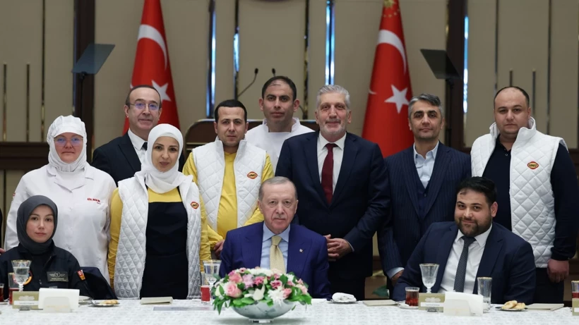 Cumhurbaşkanı Recep Tayyip Erdoğan, Beştepe’deki “Emek Sofrası Buluşması” iftar programı