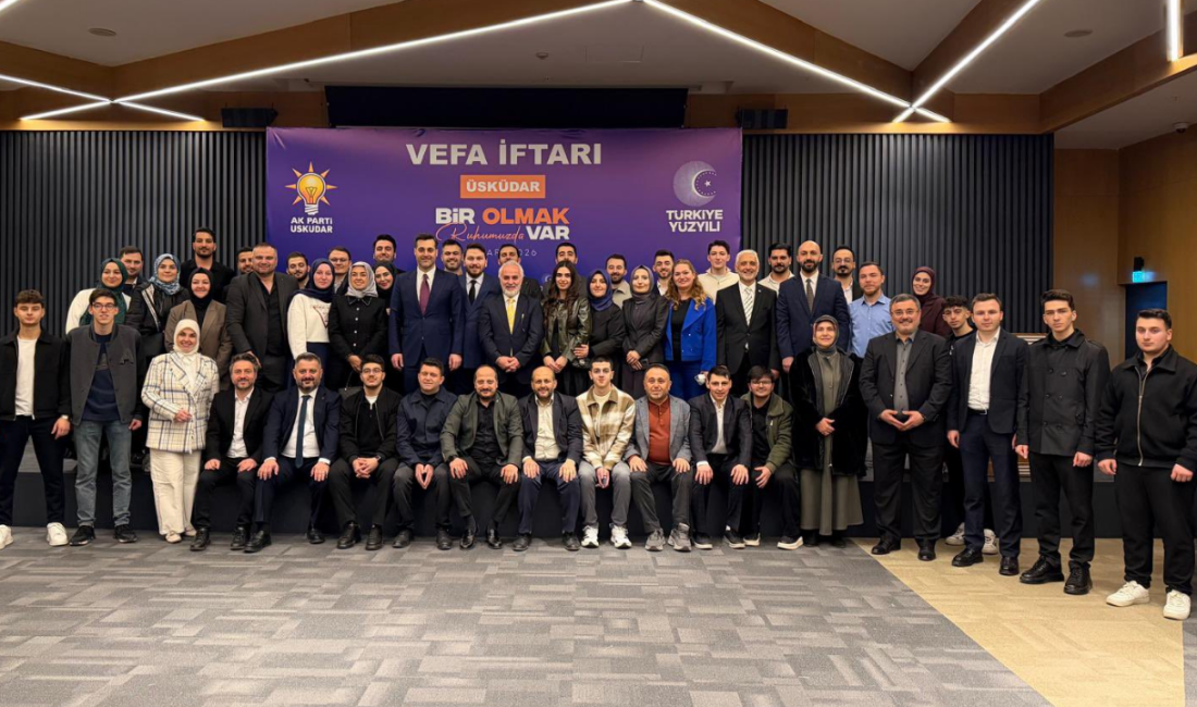 Üsküdar'da Ramazan ruhu Vefa İftarı'nda yaşandı. AK Parti Üsküdar İlçe