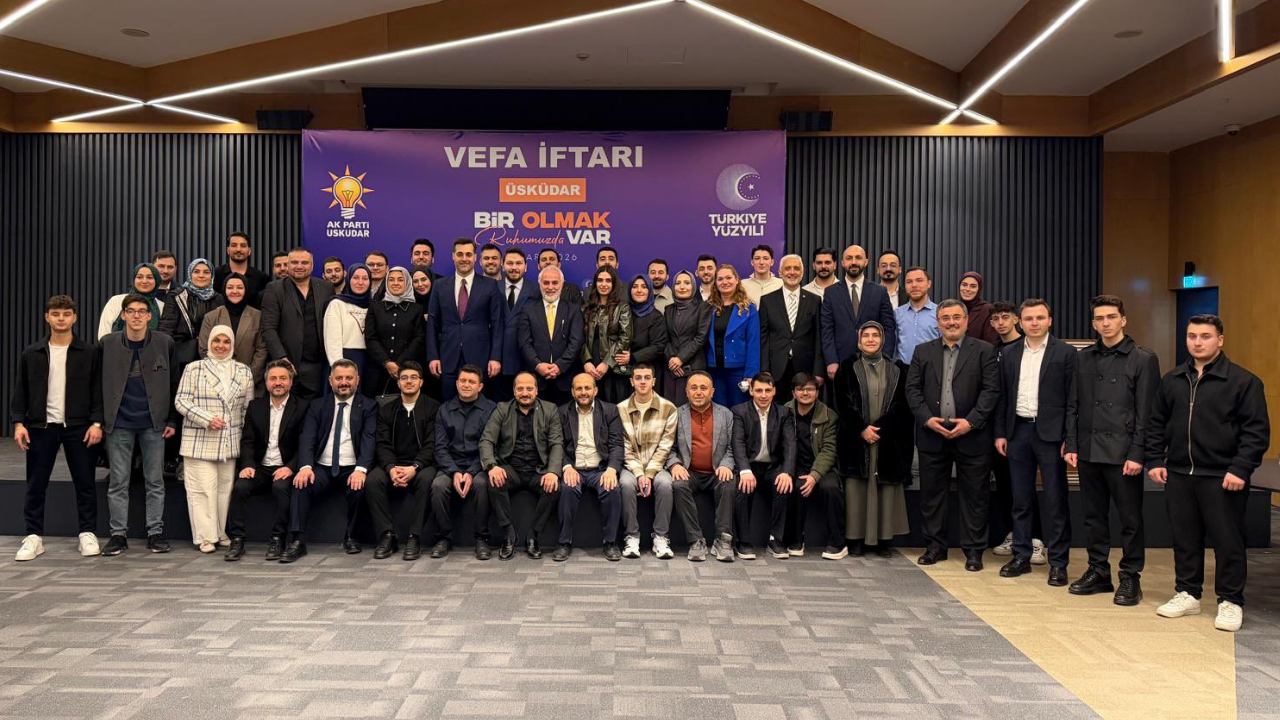 Üsküdar'da Ramazan ruhu Vefa İftarı'nda yaşandı. AK Parti Üsküdar İlçe