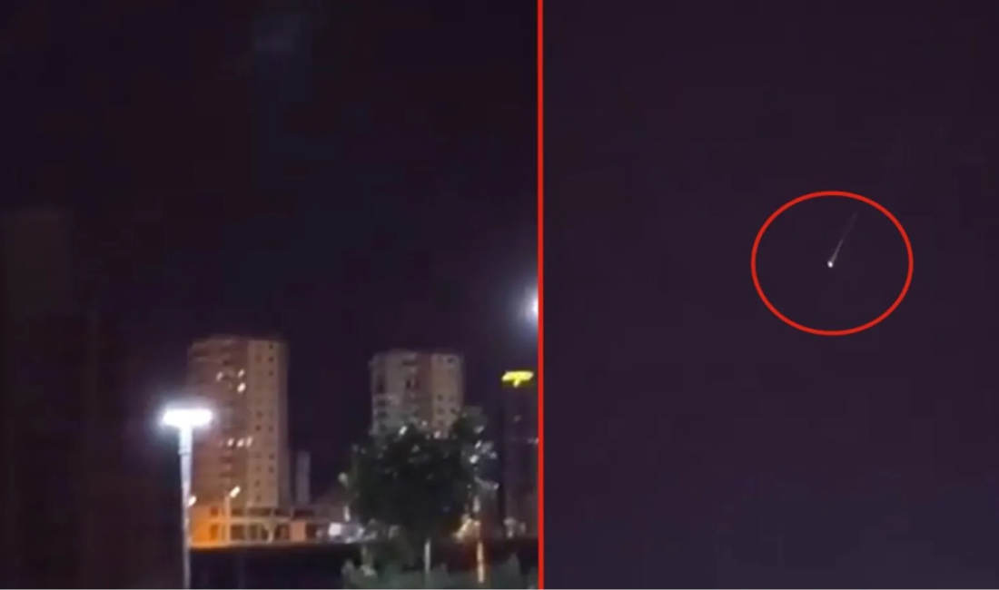 Milli Savunma Bakanlığı (MSB), İran'dan ateşlenen ve Türk hava sahasına