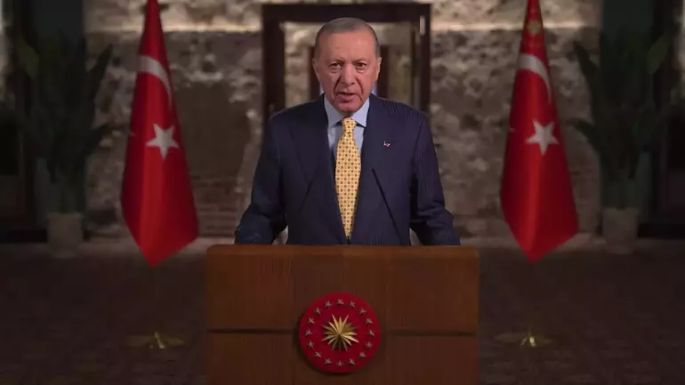 Cumhurbaşkanı Recep Tayyip Erdoğan, Ramazan Bayramı mesajında ülke güvenliği, bölgesel