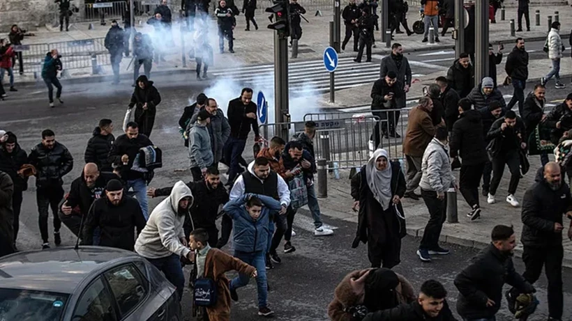 İsrail, İran saldırılarının ardından güvenlik gerekçesiyle Mescid-i Aksa’yı bayram namazına