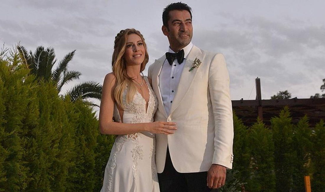 Sinem Kobal, evliliklerinin 10. yılı dolayısıyla düğün gününe ait romantik