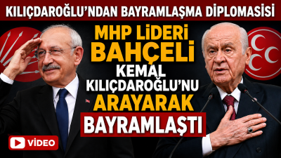 CHP Genel Başkanı Kemal Kılıçdaroğlu, MHP lideri Devlet Bahçeli ile