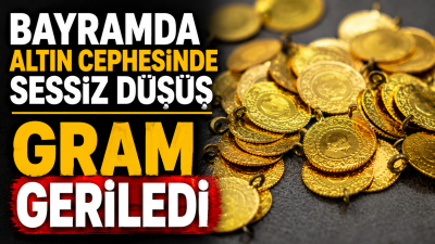 Gram altın, bayramda dış piyasalardaki düşüşe paralel olarak 6 bin