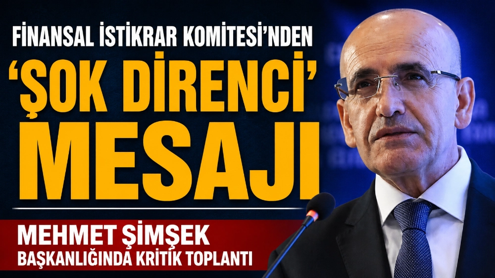 Hazine ve Maliye Bakanı Mehmet Şimşek'in başkanlığında bugün erken saatlerde