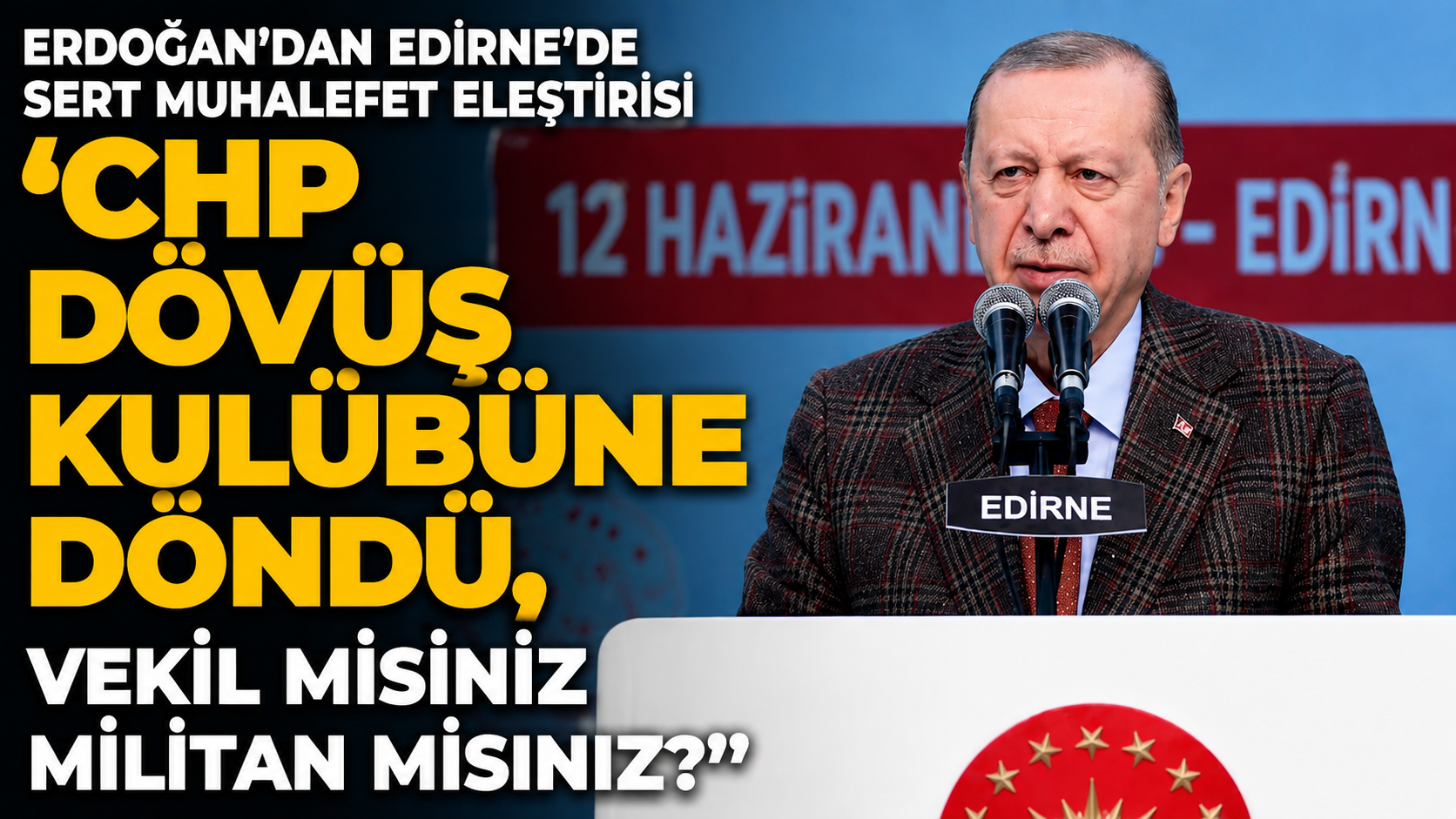 Restorasyonu tamamlanan Selimiye Camii'ni yeniden ibadete açan Erdoğan, Edirne'ye 1,3