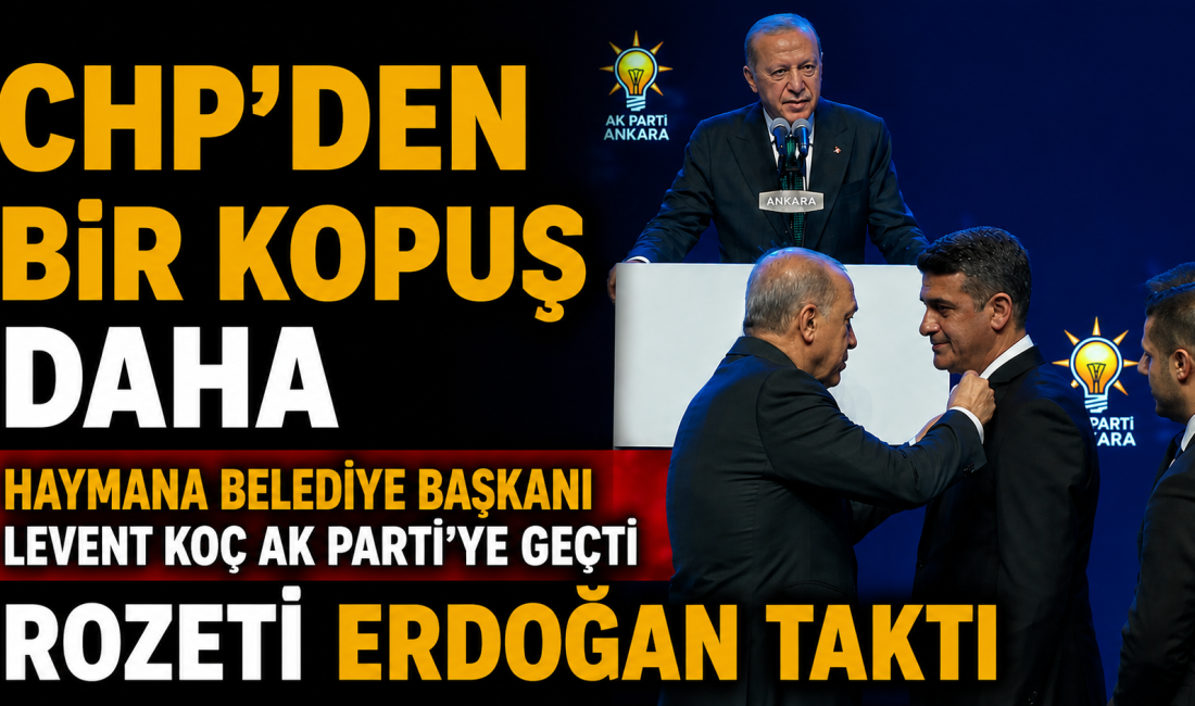 CHP'deki yönetim krizi başkentten kopuşları da beraberinde getirdi. Haymana Belediye