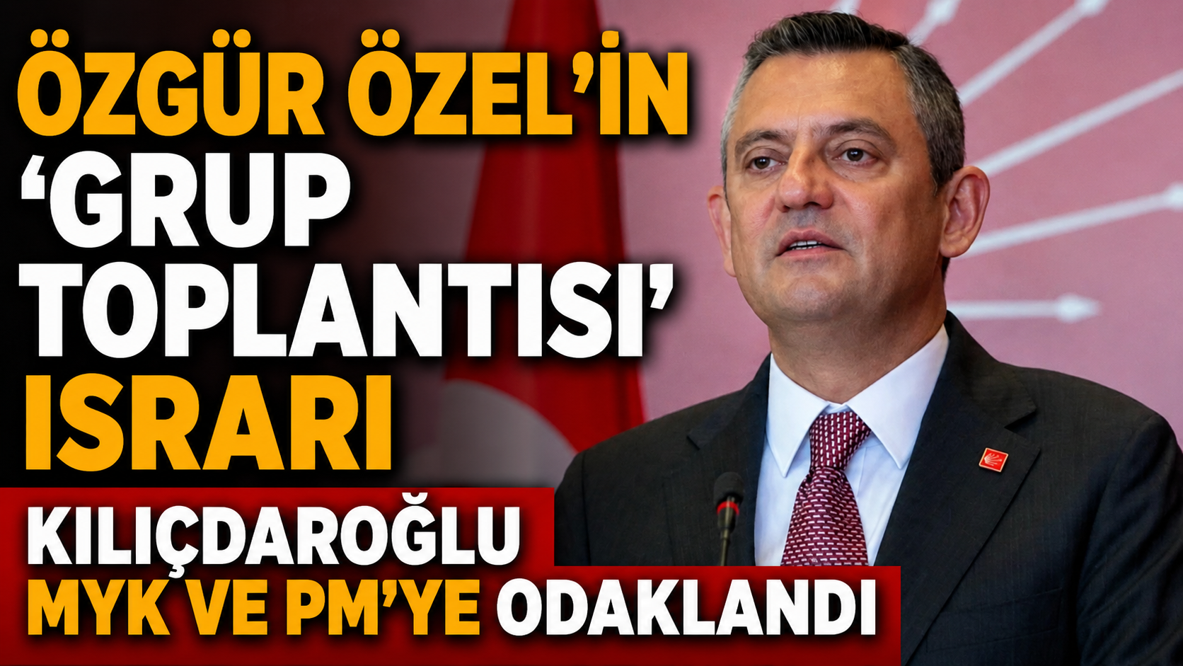 Cumhuriyet Halk Partisi'nde (CHP) "mutlak butlan" kararıyla başlayan yetki karmaşası,