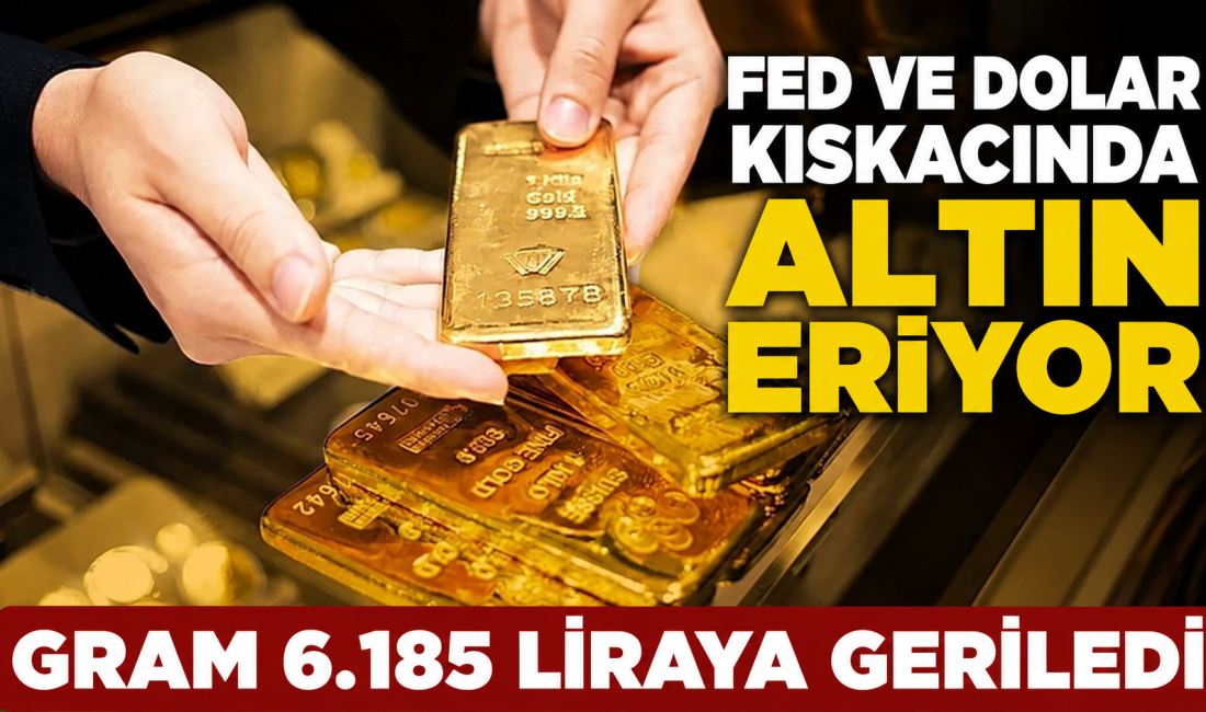 ABD Merkez Bankası'nın faiz artırım sinyalleri ve doların güçlenmesi altın