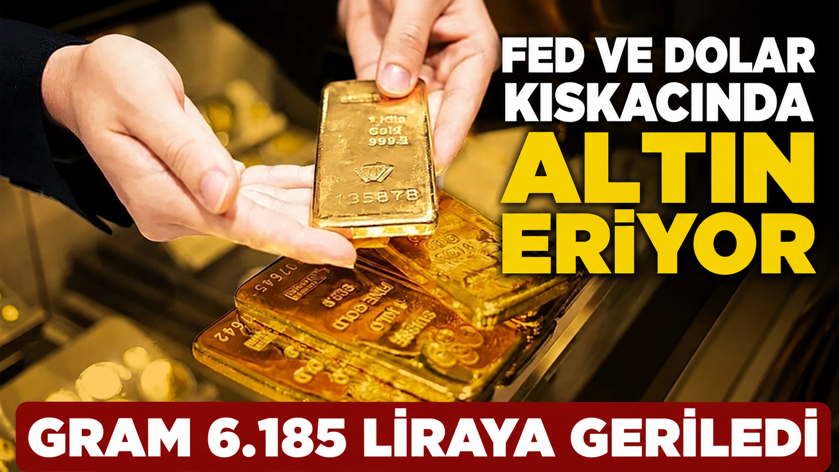 ABD Merkez Bankası'nın faiz artırım sinyalleri ve doların güçlenmesi altın