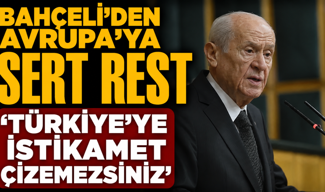 MHP lideri Bahçeli'den AP raporuna çok sert tepki: "Kendi evi