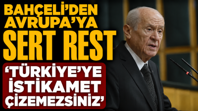 MHP lideri Bahçeli'den AP raporuna çok sert tepki: "Kendi evi
