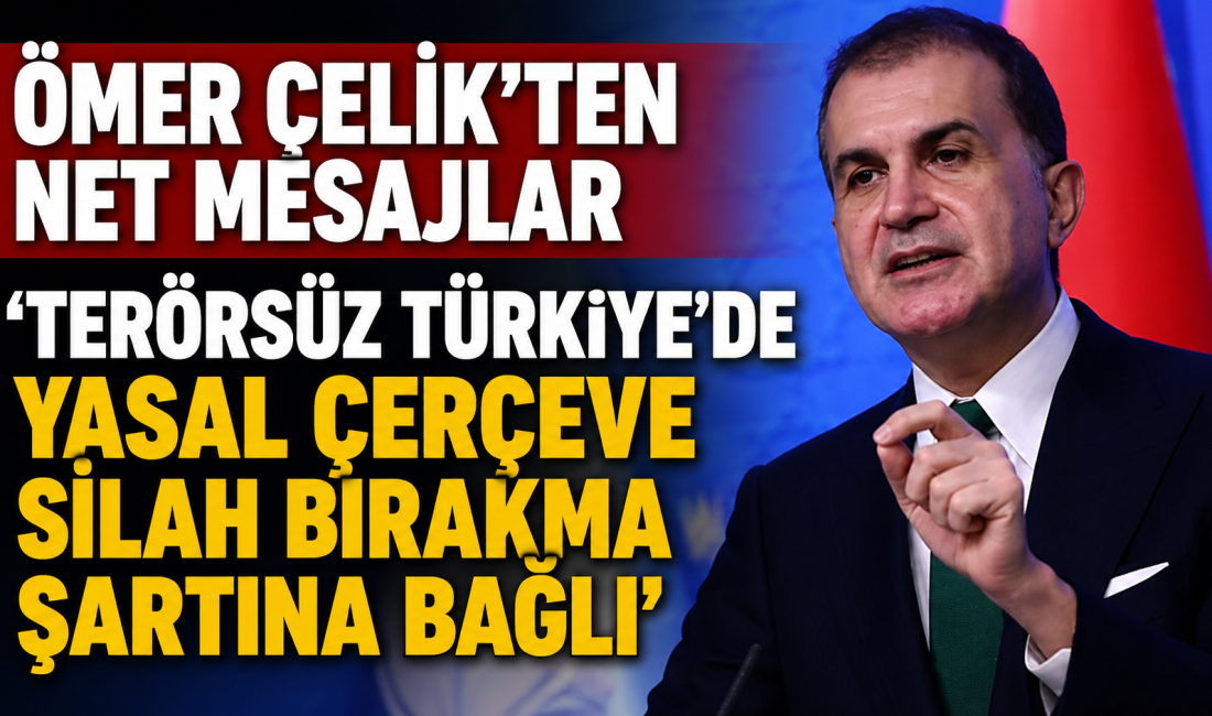 AK Parti Sözcüsü, CHP'deki yönetim krizine sert eleştiriler yöneltirken, Terörsüz