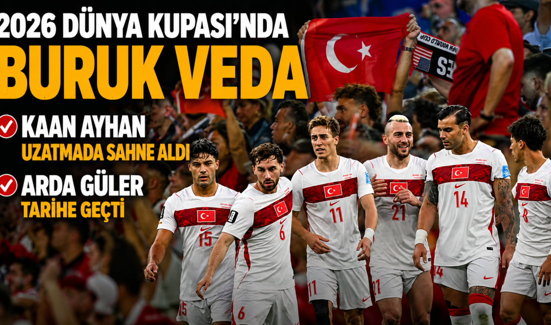 A Milli Takım, 2026 Dünya Kupası'na ABD'yi 90+8'de Kaan Ayhan'ın