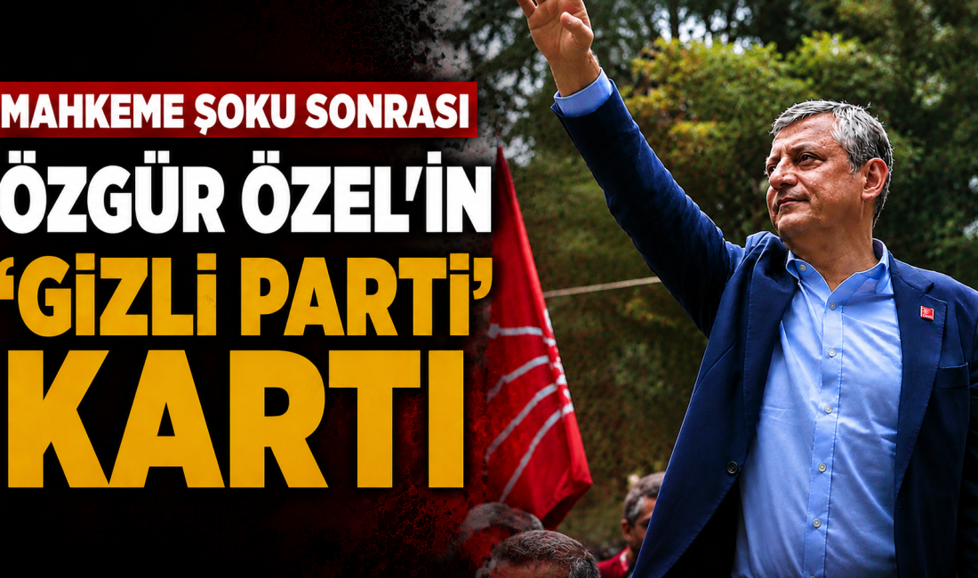 Mahkemenin "mutlak butlan" kararıyla CHP'de koltuğu kaybeden Özgür Özel'in, siyasi