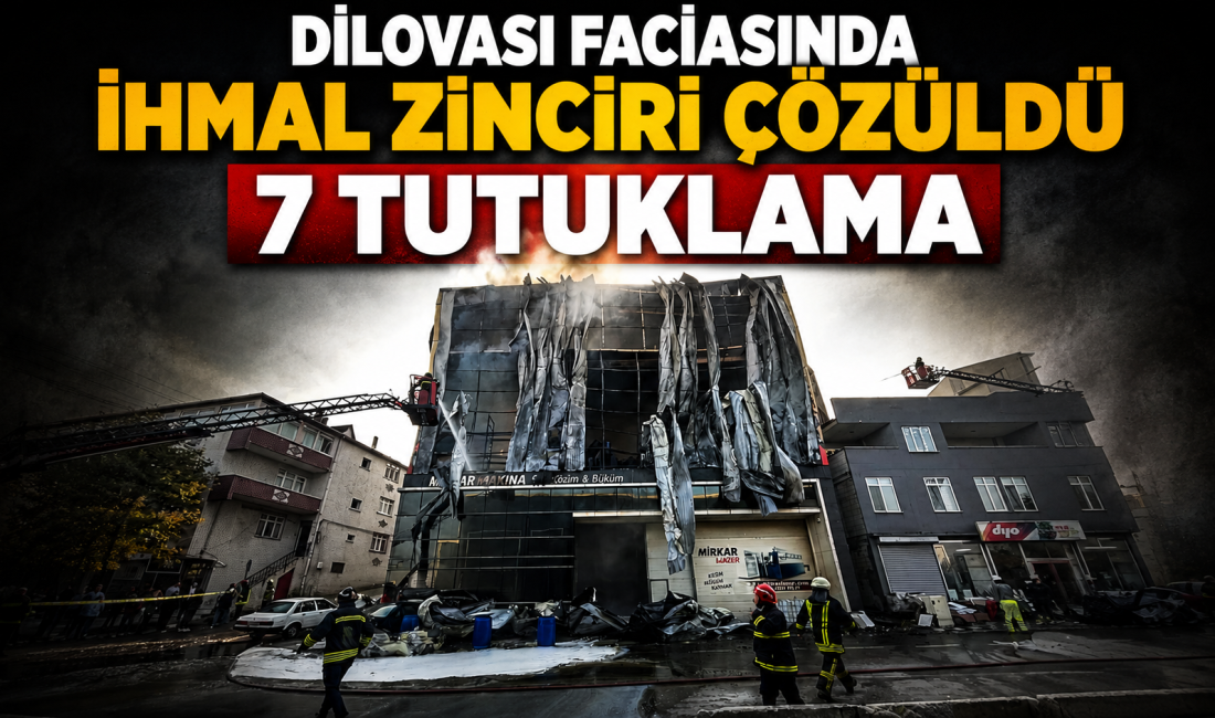 Dilovası'nda 3'ü çocuk 7 kişiye mezar olan kozmetik fabrikası yangınına