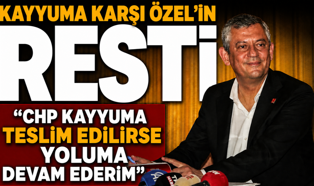 Özgür Özel, Diyarbakır'da yaptığı açıklamada yeni parti seçeneği için en