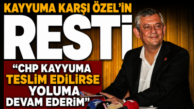Özgür Özel, Diyarbakır'da yaptığı açıklamada yeni parti seçeneği için en
