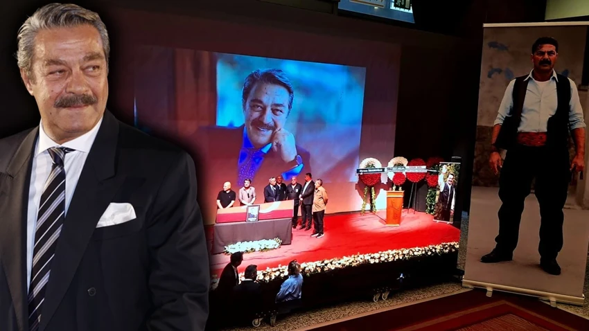 Kadir İnanır'a veda töreninde hayat arkadaşı Jülide Kural, "En büyük