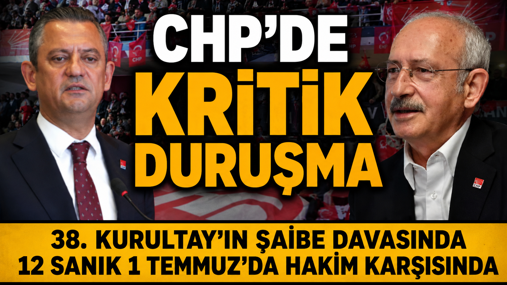 CHP'nin 38. Kurultayı'nda oylamaya hile karıştırıldığı iddiasıyla aralarında Ekrem İmamoğlu,