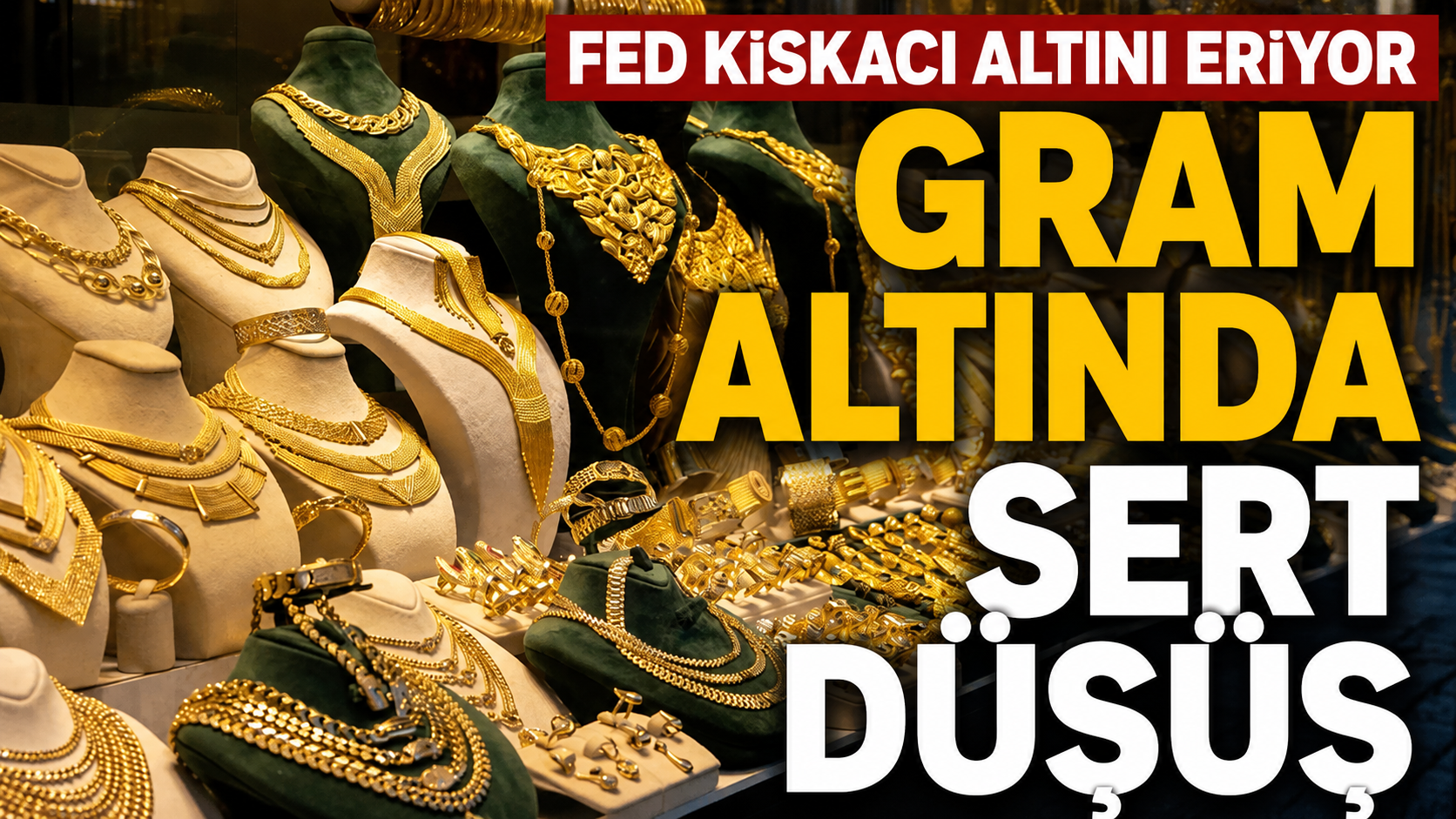 Orta Doğu'da tırmanan gerilim ve Fed'in faiz artırım sinyalleri altını