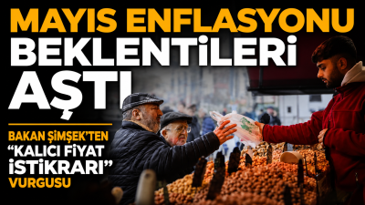 TÜİK mayıs ayı enflasyonunu açıkladı; TÜFE aylık yüzde 1,71 ile