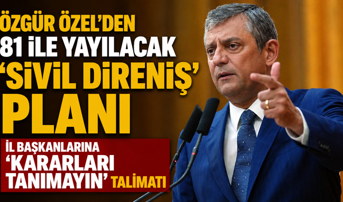 Özgür Özel'in, Kılıçdaroğlu yönetiminin 40'ı aşkın il başkanını görevden alma