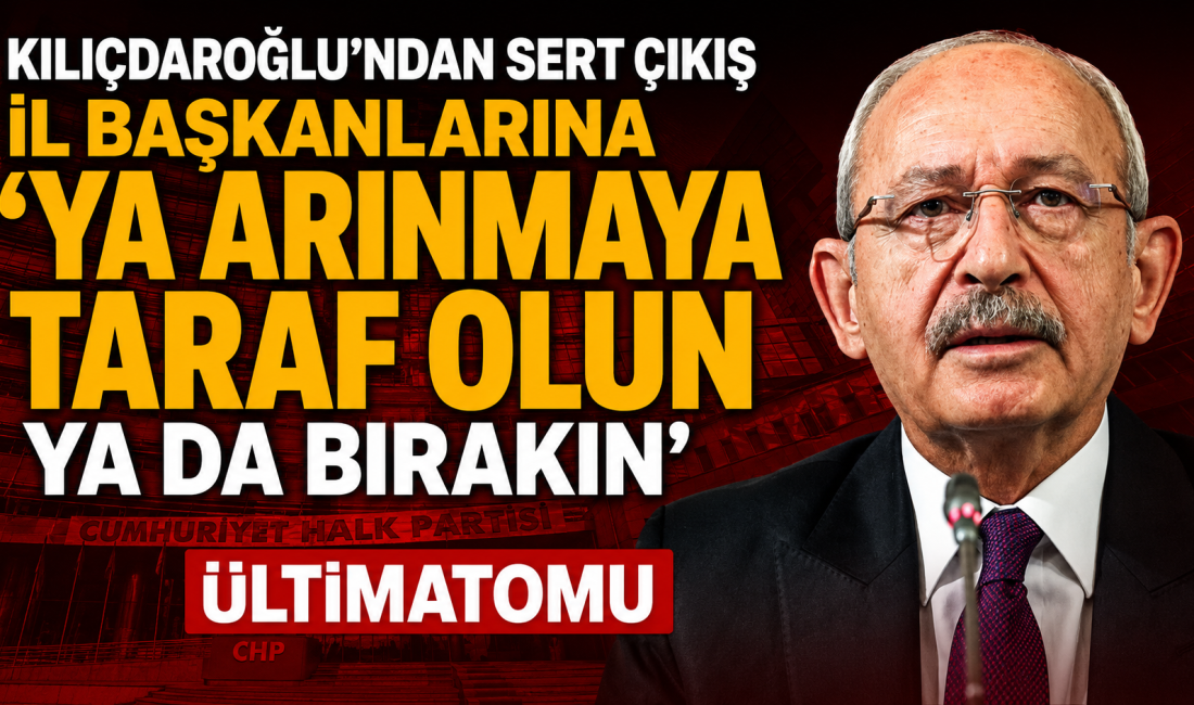 Kemal Kılıçdaroğlu, çift başlılığı sonlandırmak için düğmeye bastı. İl başkanlarıyla
