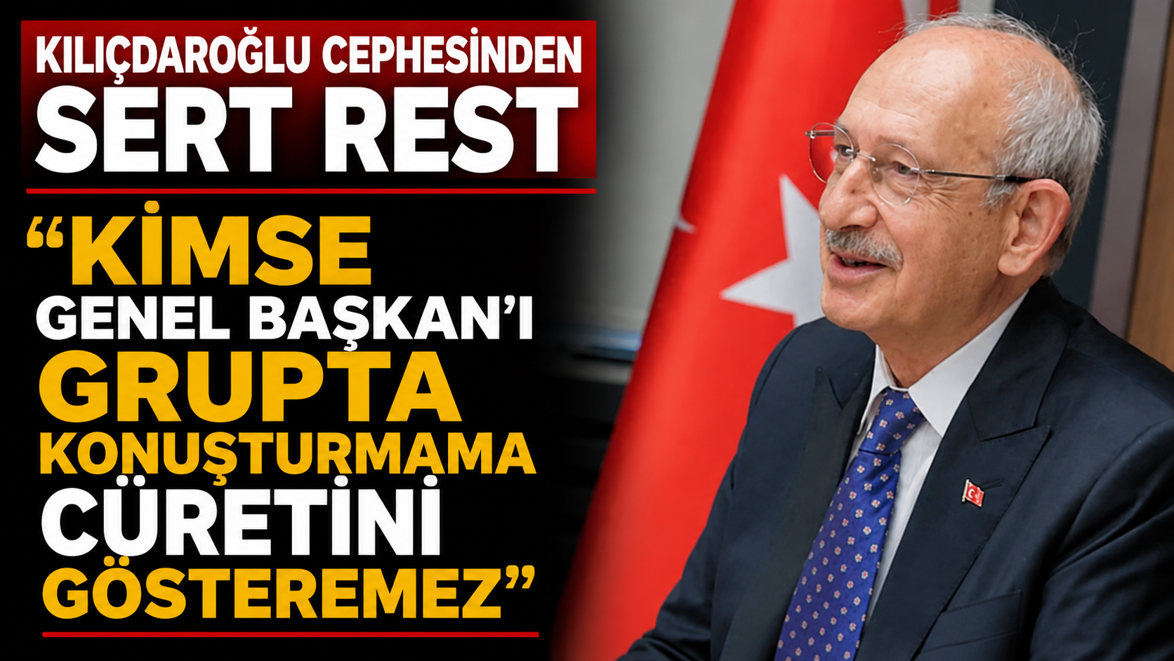 CHP'de grup toplantısı gerilimi tırmanıyor. Kemal Kılıçdaroğlu'nun avukatı Celal Çelik,