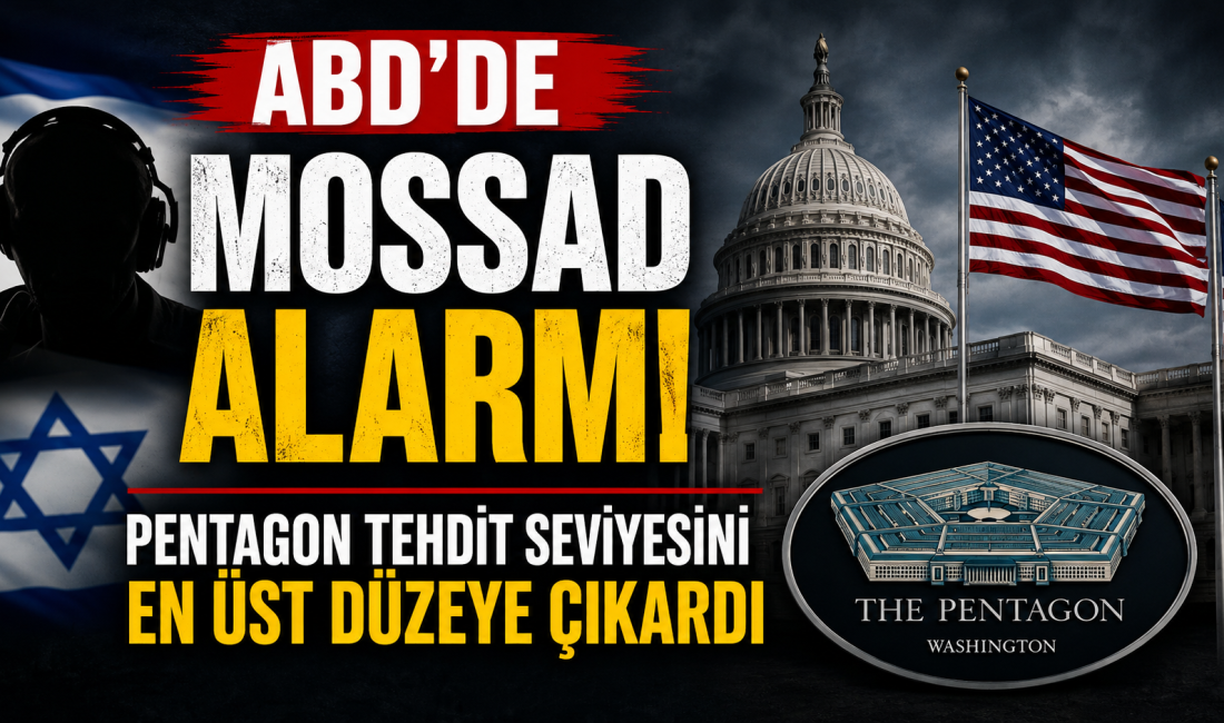 Pentagon'un, MOSSAD'ın ABD'li üst düzey yetkilileri izlediği gerekçesiyle İsrail'e yönelik