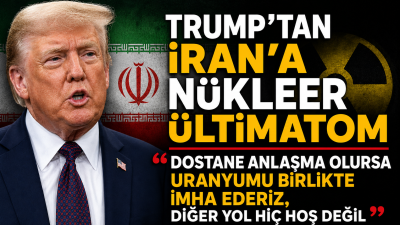 Trump, İran'la olası bir anlaşmada uranyumun ABD kontrolünde imha edileceğini
