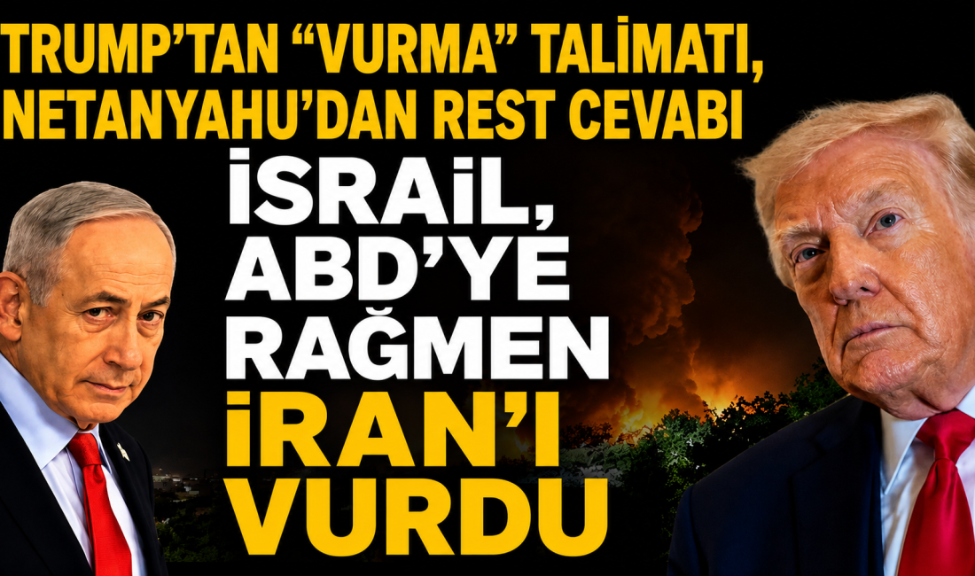 Trump, İran'ın füze saldırısı sonrası Netanyahu'yu arayıp "sakın karşılık verme"