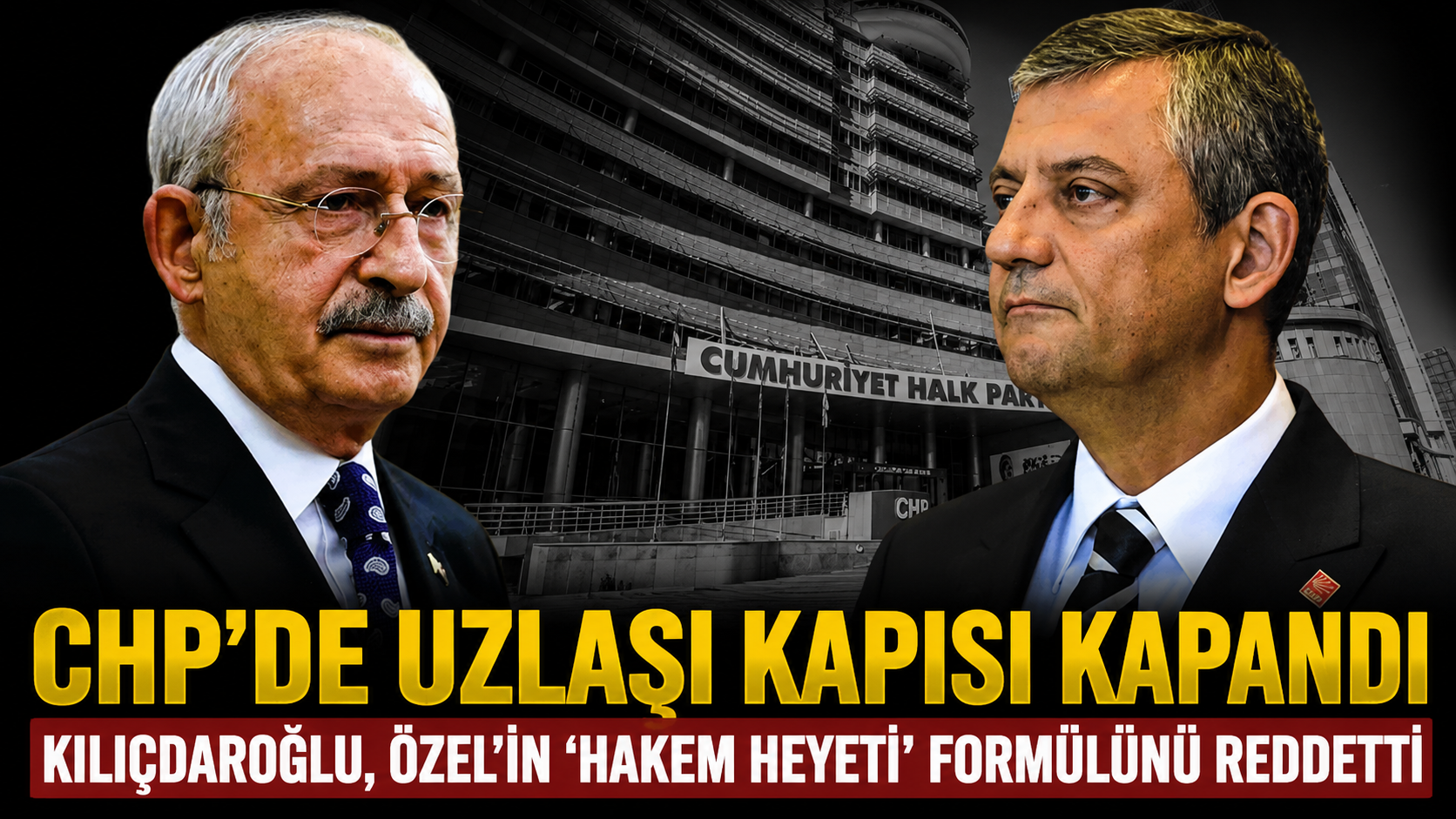 Özgür Özel'in olağanüstü kurultay için önerdiği bağımsız 'Hakem Heyeti' formülü,