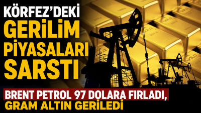 Orta Doğu'daki çatışmaların etkisiyle Brent petrol yüzde 4,6 artışla 97