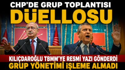 CHP'de yarınki kritik grup toplantısı öncesinde kürsü savaşı kızıştı. Kemal