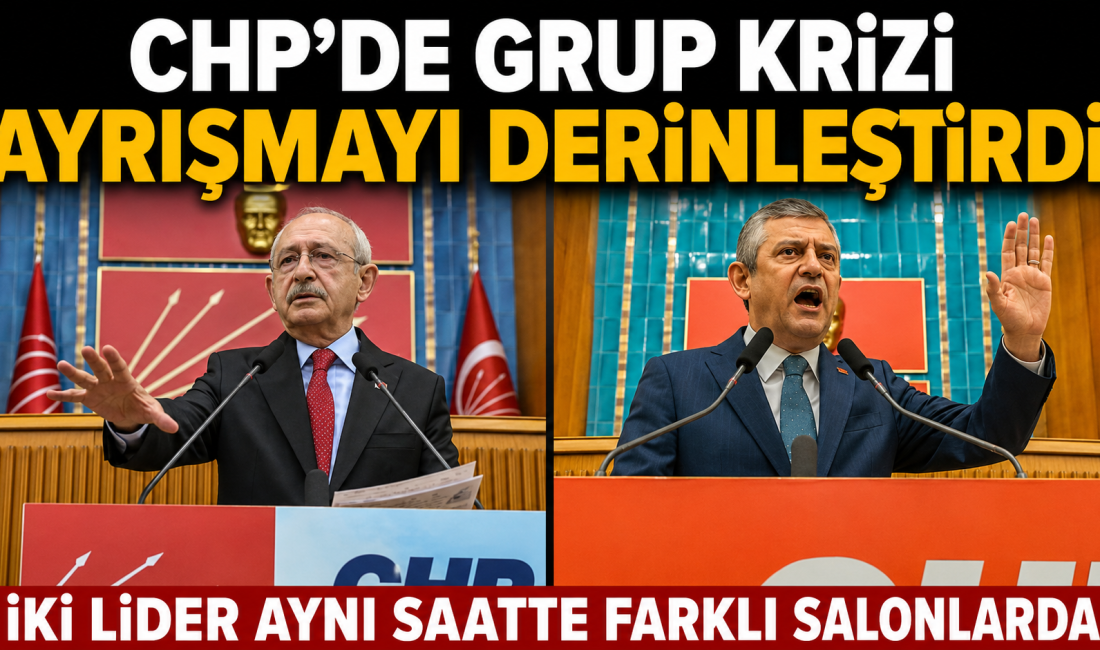 CHP'de tarihi grup toplantısı öncesi tansiyon yükseldi: Kılıçdaroğlu, TBMM'ye gelmeyerek