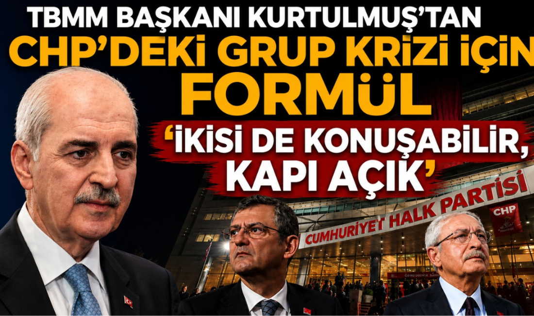 TBMM Başkanı Kurtulmuş, CHP'deki grup toplantısı tartışmasına son noktayı koydu: