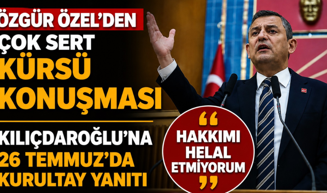Özgür Özel, TBMM'deki kritik grup toplantısında Kılıçdaroğlu'na doğrudan yanıt verdi: